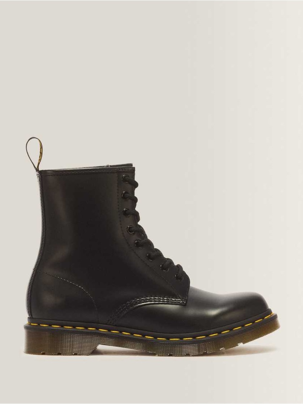 Dr. Martens 1460 Black Smooth Leather 8 Eye Combat Boots M9 W10